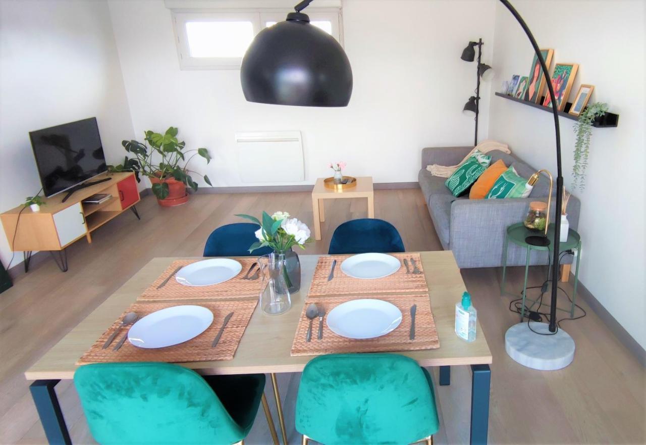 Chic 2Chambres,70M²+Balcon+Parking+Wifi Nantes Exterior photo